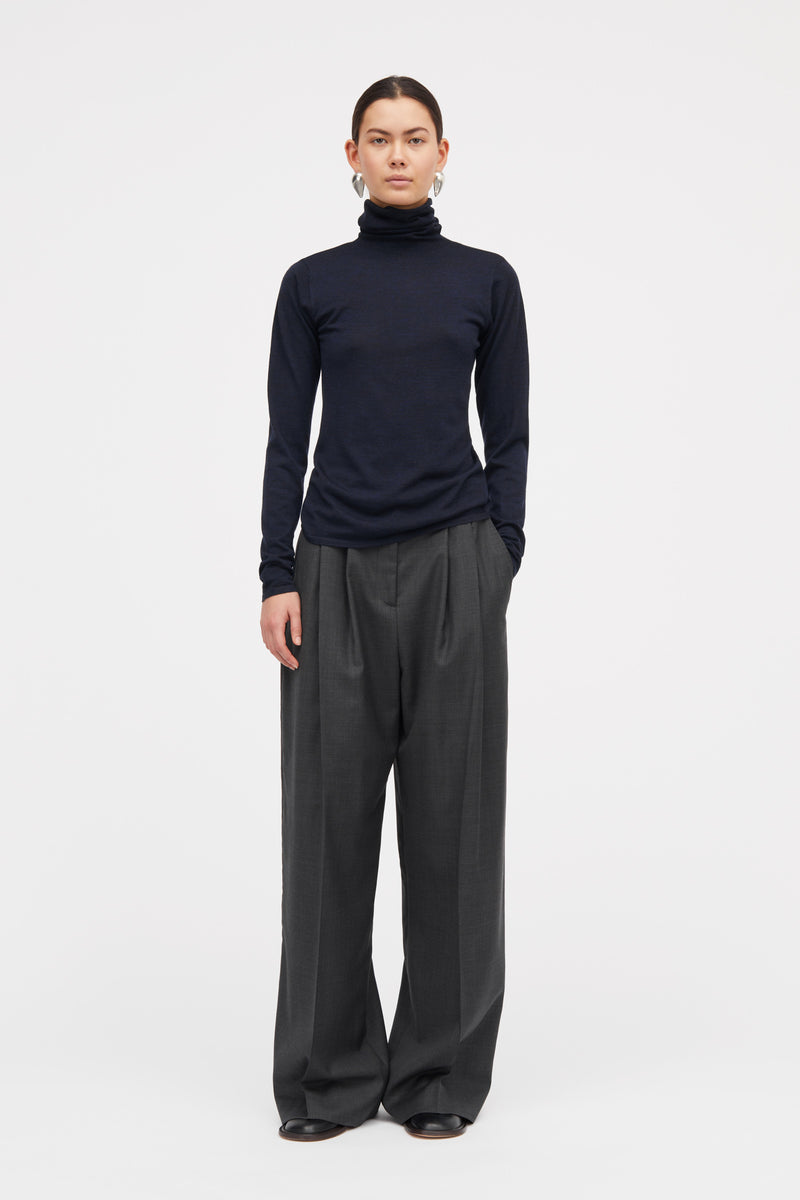 MKDT Studio Korinella Merino Sweater DARK NAVY