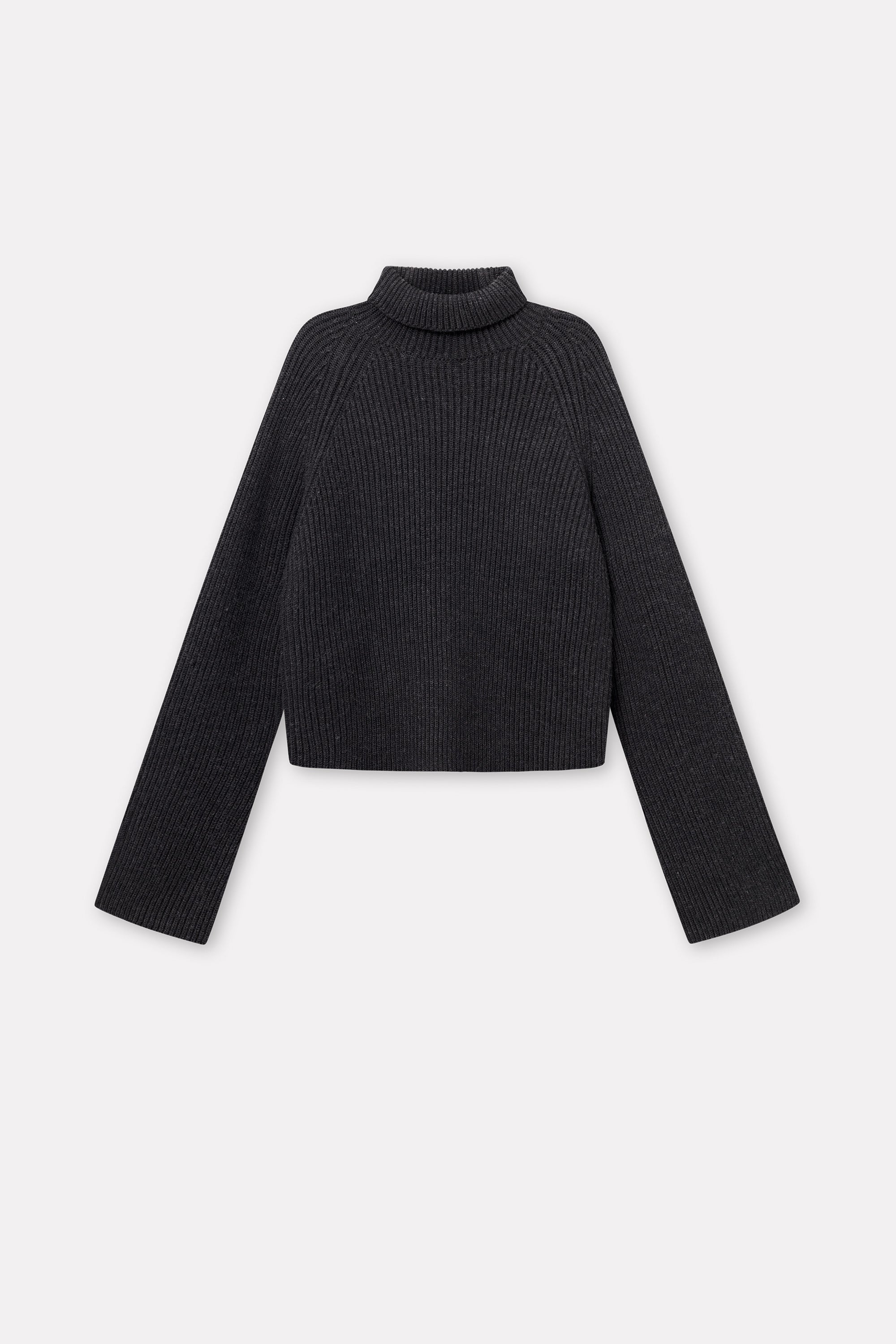 MKDT Studio Kornelle Merino Sweater DARK GREY MELANGE