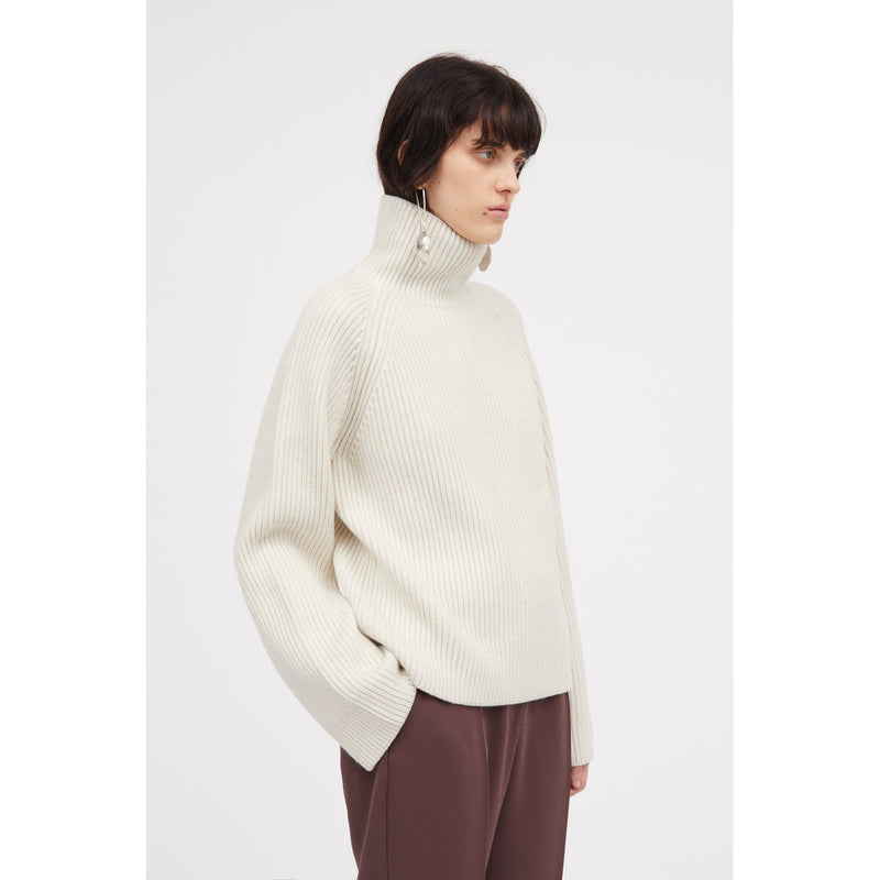 MKDT Studio Kornelle Merino Sweater LIGHT IVORY