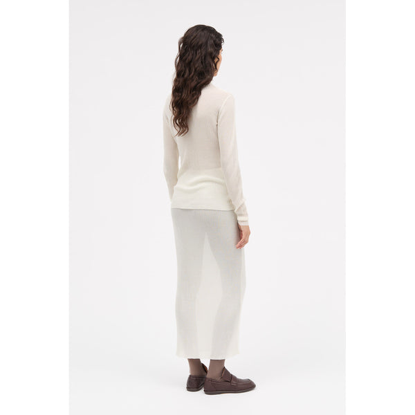MKDT Studio Kossy Tech Light Knit Sweater IVORY