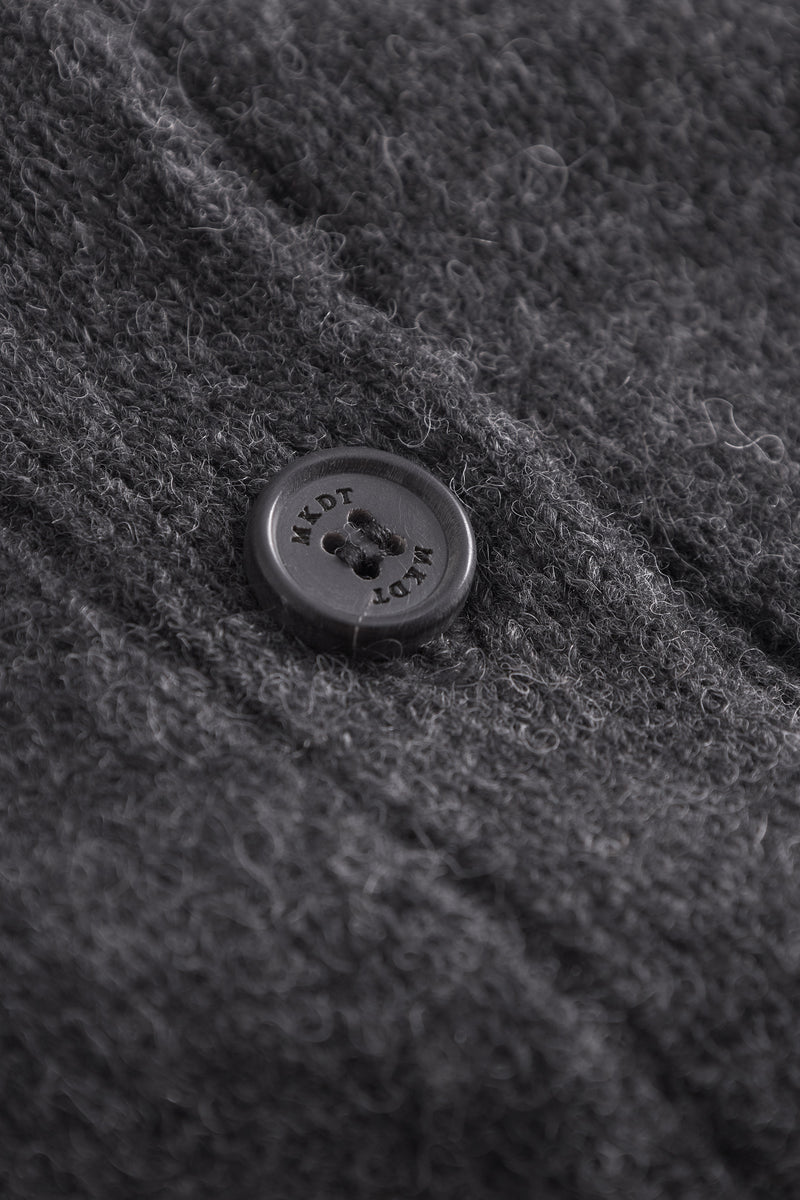 MKDT Studio Kova Yak Sweater DARK GREY MELANGE