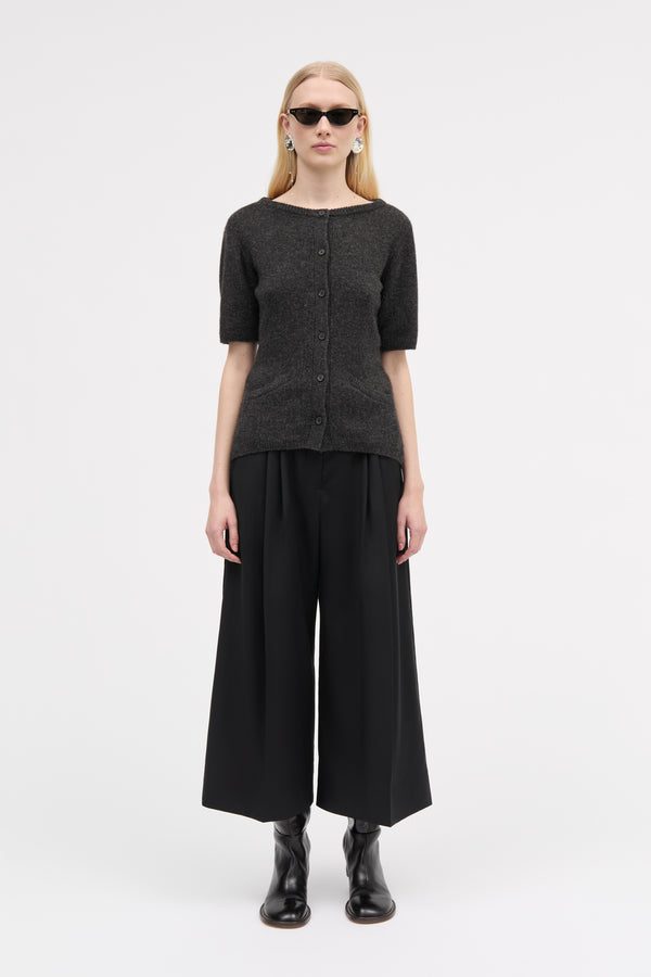 MKDT Studio Kova Yak Sweater DARK GREY MELANGE
