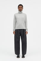 MKDT Studio Krystal Cashmere Sweater LIGHT GREY