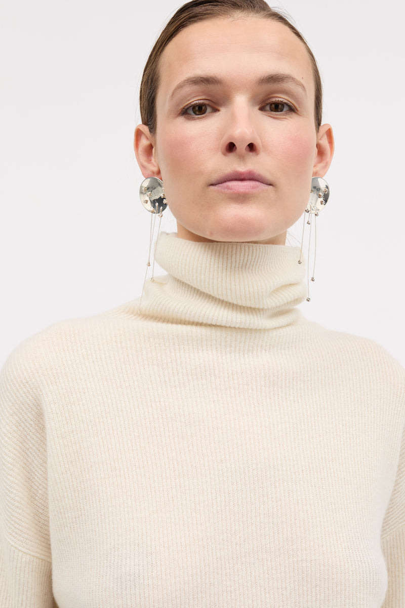 MKDT Studio Krystal Cashmere Sweater IVORY