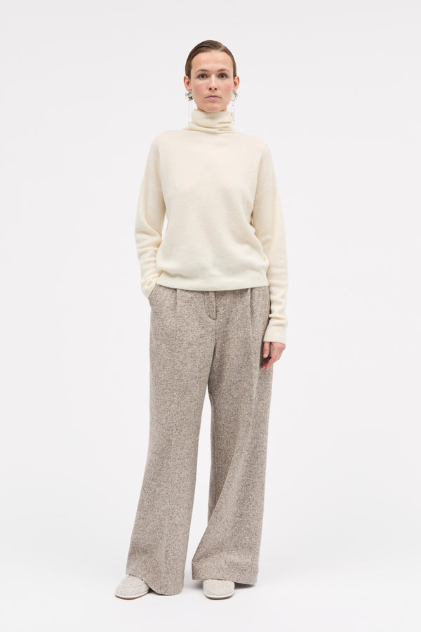 MKDT Studio Krystal Cashmere Sweater IVORY