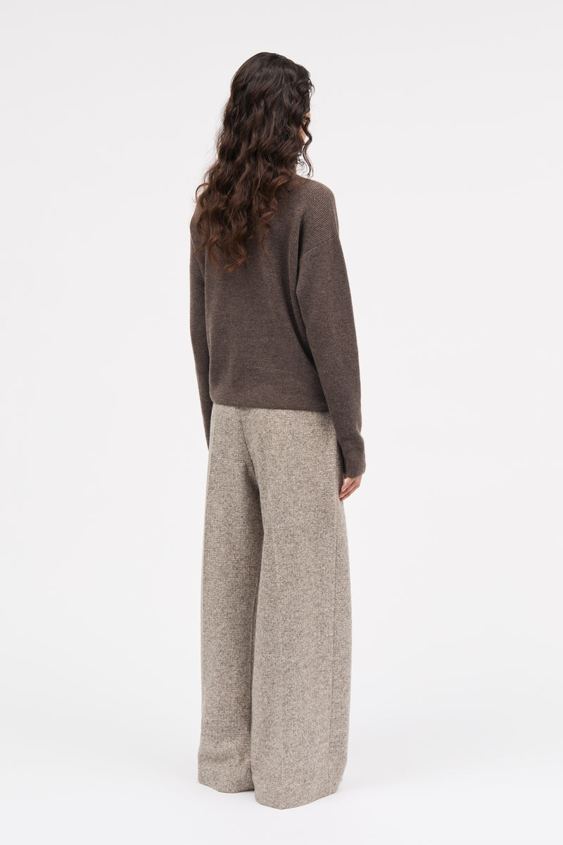 MKDT Studio Krystal Cashmere Sweater MINK