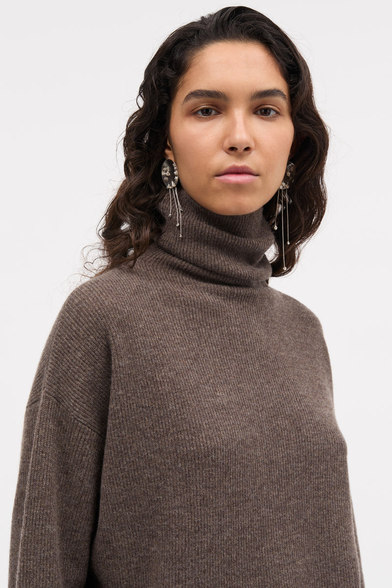 MKDT Studio Krystal Cashmere Sweater MINK