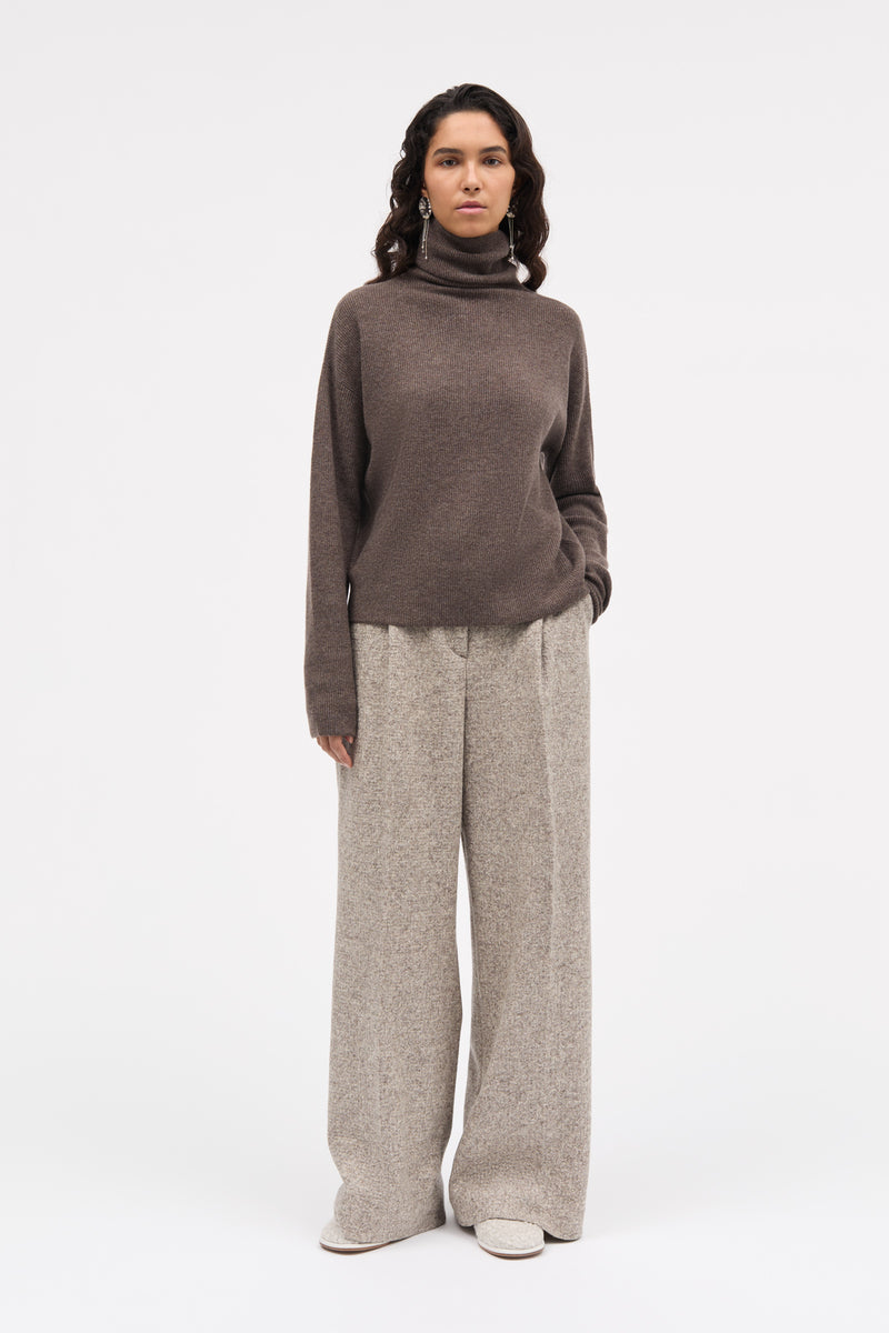 MKDT Studio Krystal Cashmere Sweater MINK