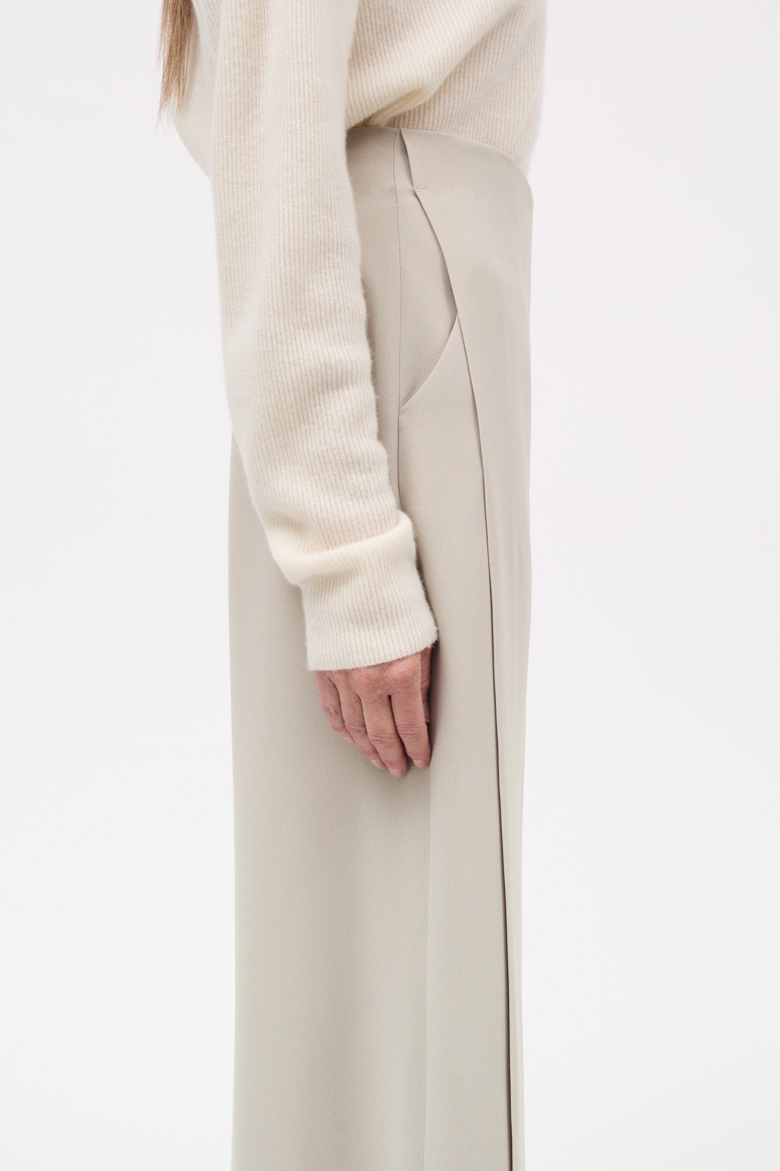 MKDT Studio Krystal Knit Sweater IVORY