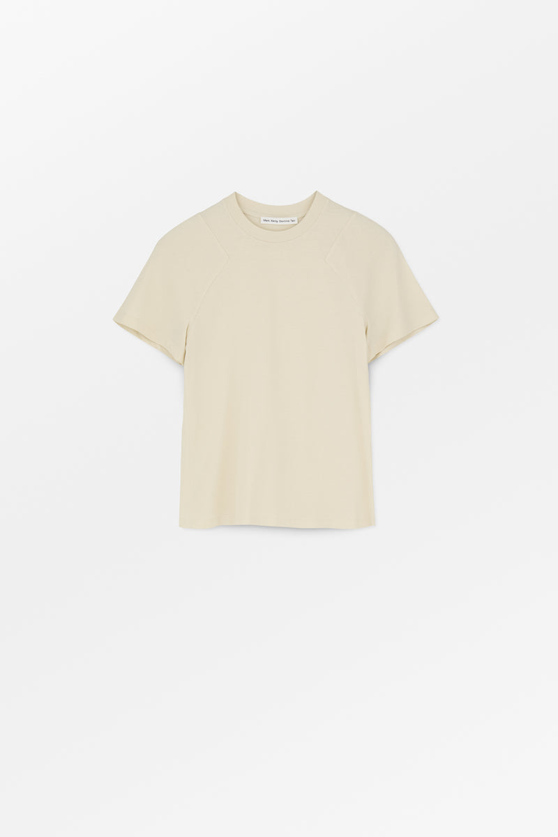 Mark Kenly Domino Tan Laia Cotton Jersey T-Shirts CREAM