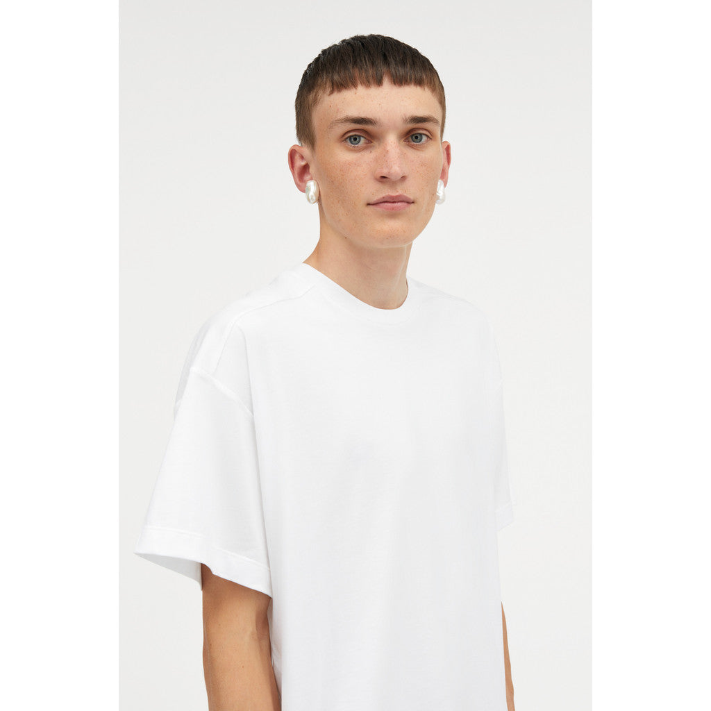 Mark Kenly Domino Tan Lauritz Cotton Jersey T-Shirts WHITE