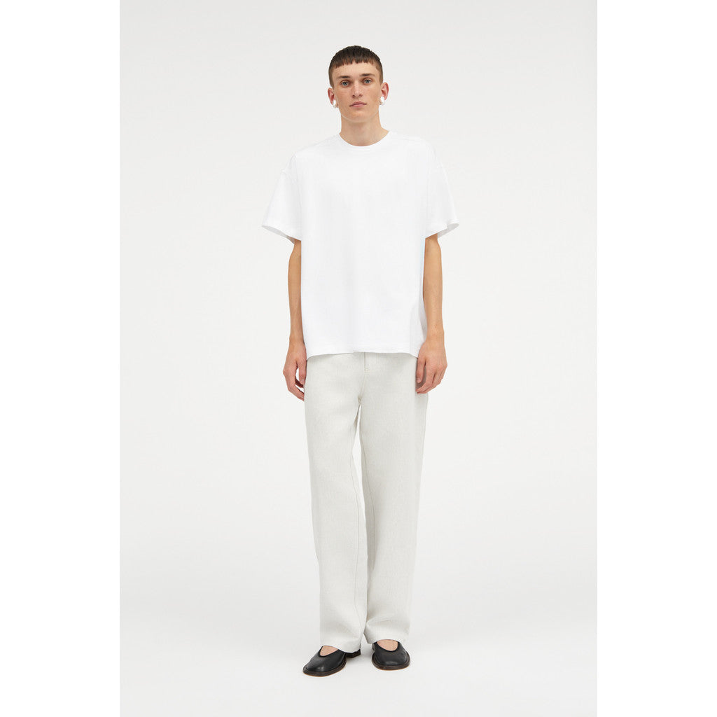 Mark Kenly Domino Tan Lauritz Cotton Jersey T-Shirts WHITE