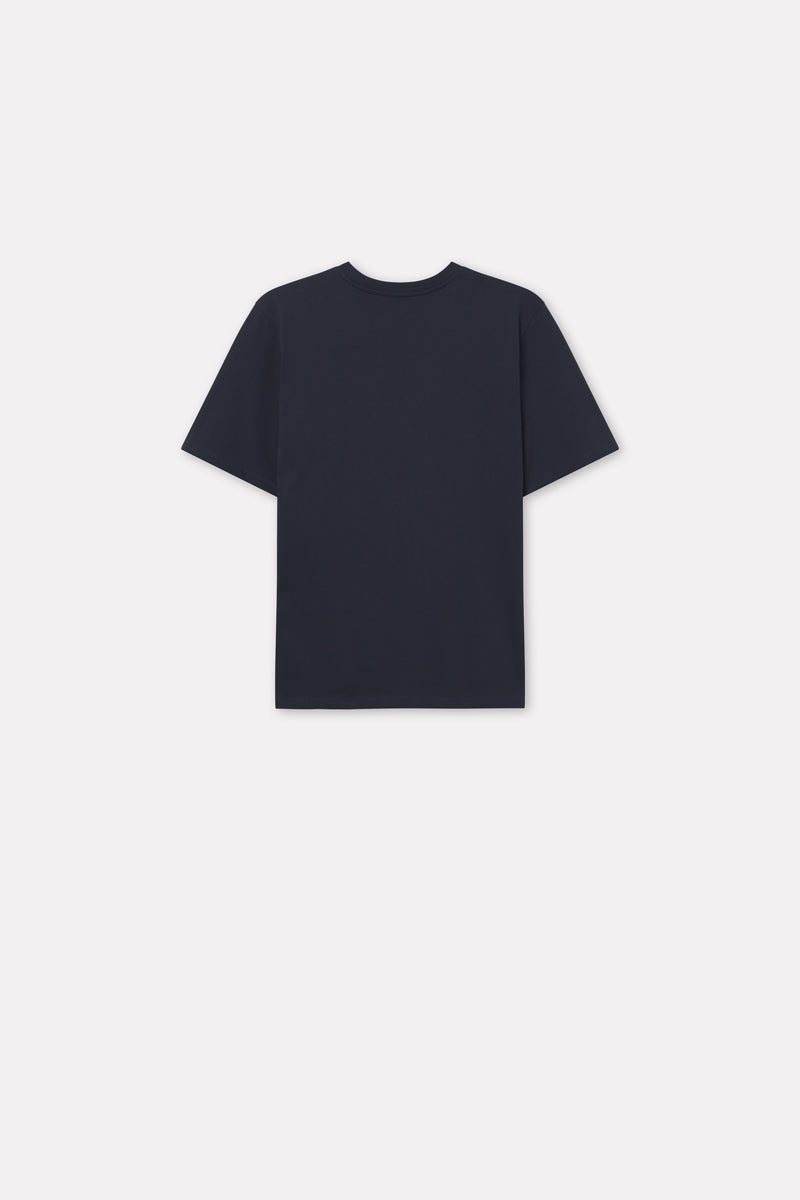 Mark Kenly Domino Tan Leo Heavy Cotton Jersey T-Shirts MIDNIGHT BLUE
