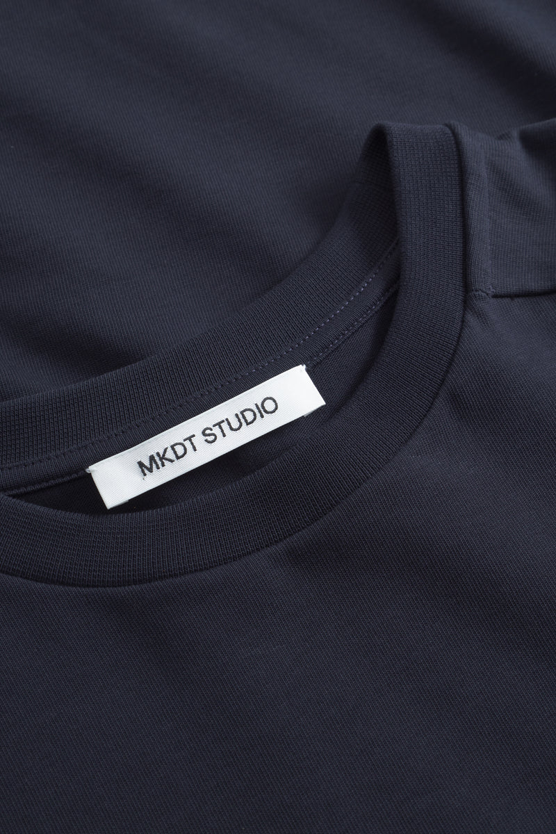 Mark Kenly Domino Tan Leo Heavy Cotton Jersey T-Shirts MIDNIGHT BLUE