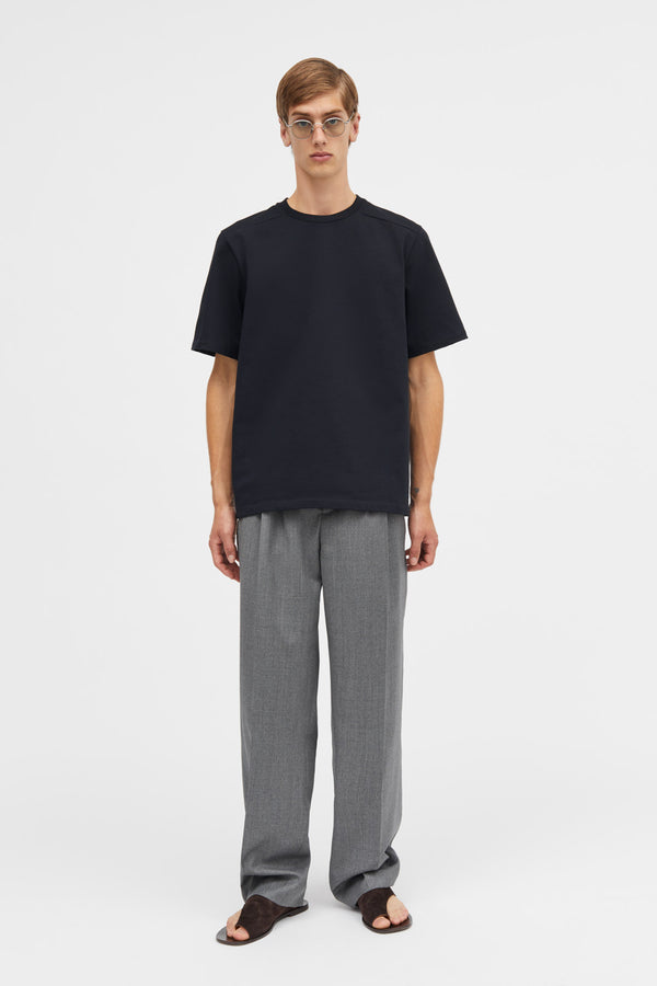 Mark Kenly Domino Tan Leo Heavy Cotton Jersey T-Shirts MIDNIGHT BLUE