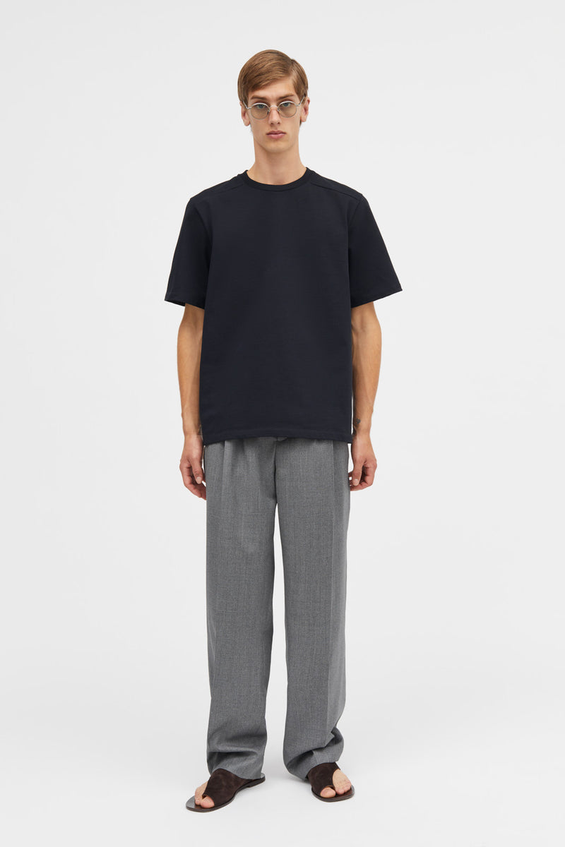Mark Kenly Domino Tan Leo Heavy Cotton Jersey T-Shirts MIDNIGHT BLUE