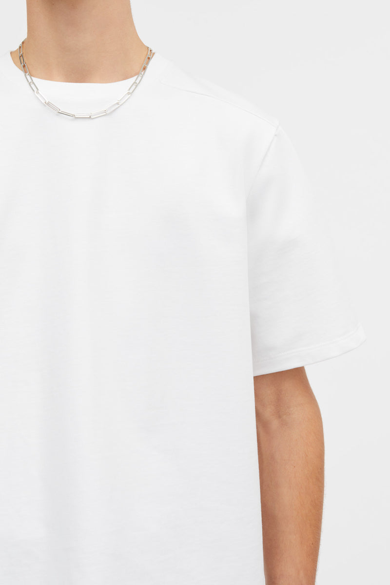 Mark Kenly Domino Tan Leo Heavy Cotton Jersey T-Shirts WHITE