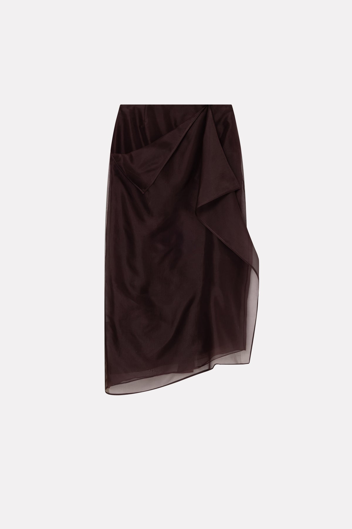 MKDT Studio NIRI SILK ORGANZA SKIRT Skirts FIG