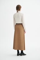 MKDT Studio NISHA TRANSEASONAL WOOL Skirts PRALINE