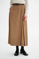 MKDT Studio NISHA TRANSEASONAL WOOL Skirts PRALINE