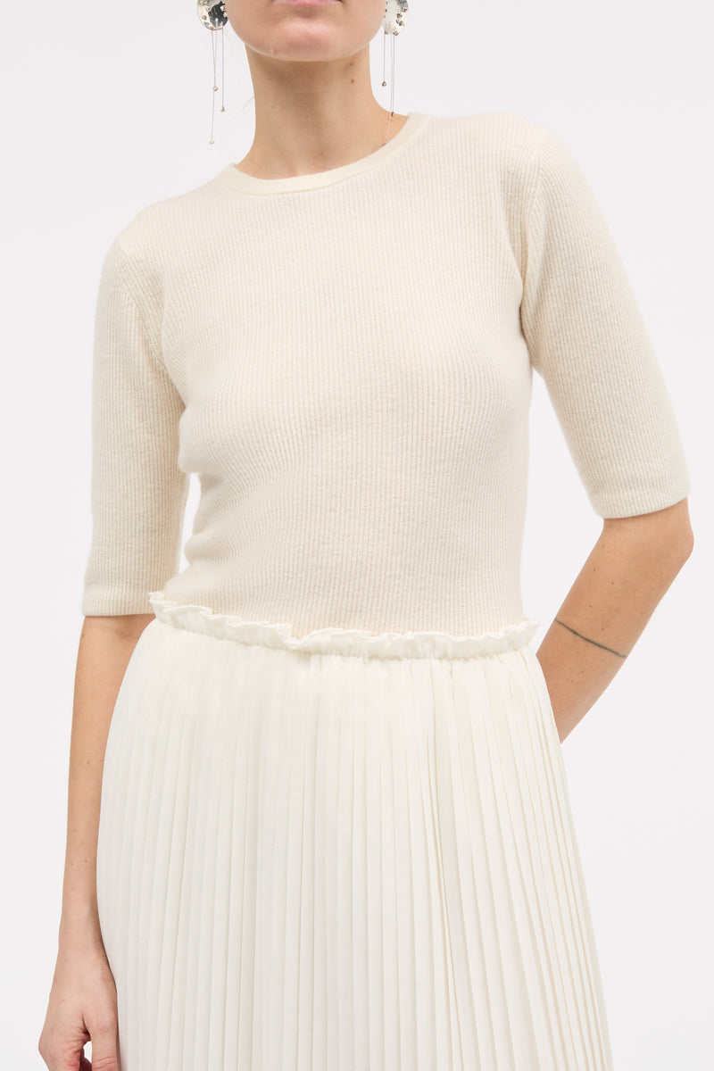 MKDT Studio Nadja-atelier Small Plissé Skirts IVORY