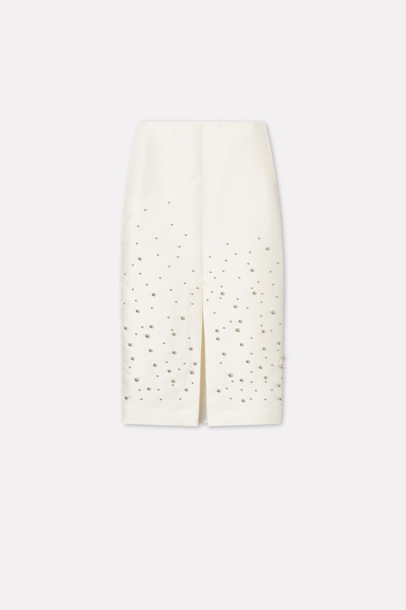 MKDT Studio Naomy-atelier Silk Tech Skirts IVORY