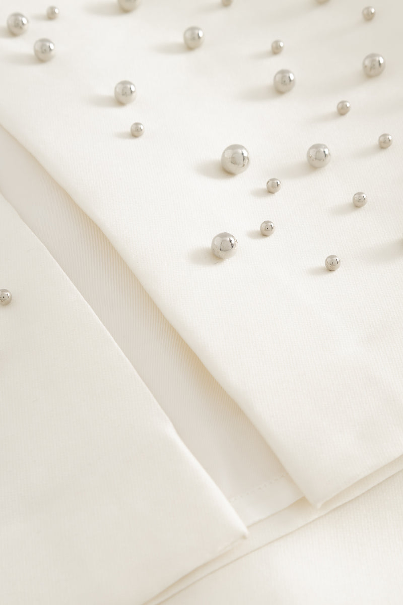 MKDT Studio Naomy-atelier Silk Tech Skirts IVORY