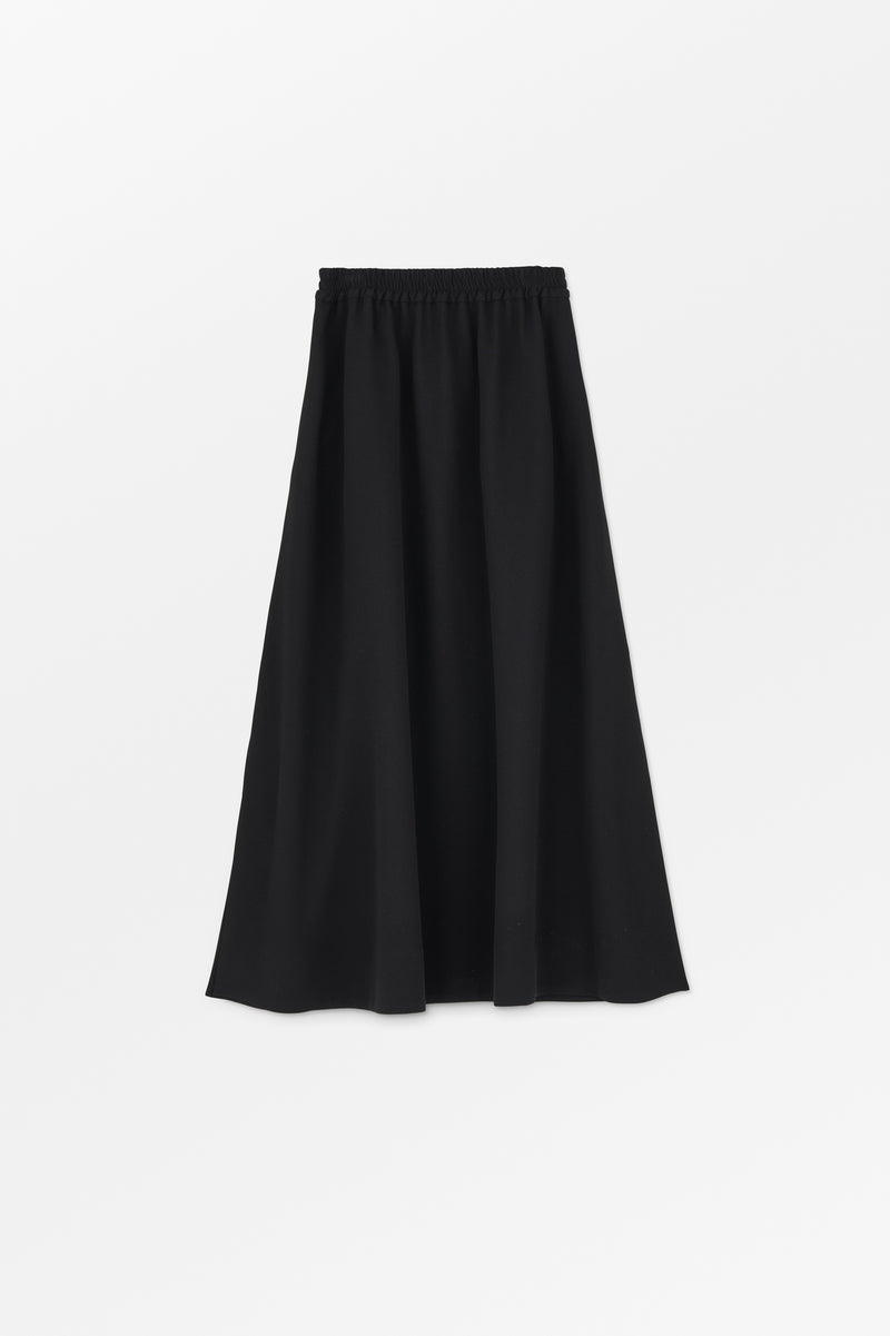 MKDT Studio Nasha Crepe Georgette Skirts BLACK