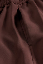 MKDT Studio Nasha Crepe Georgette Skirts BURGUNDY