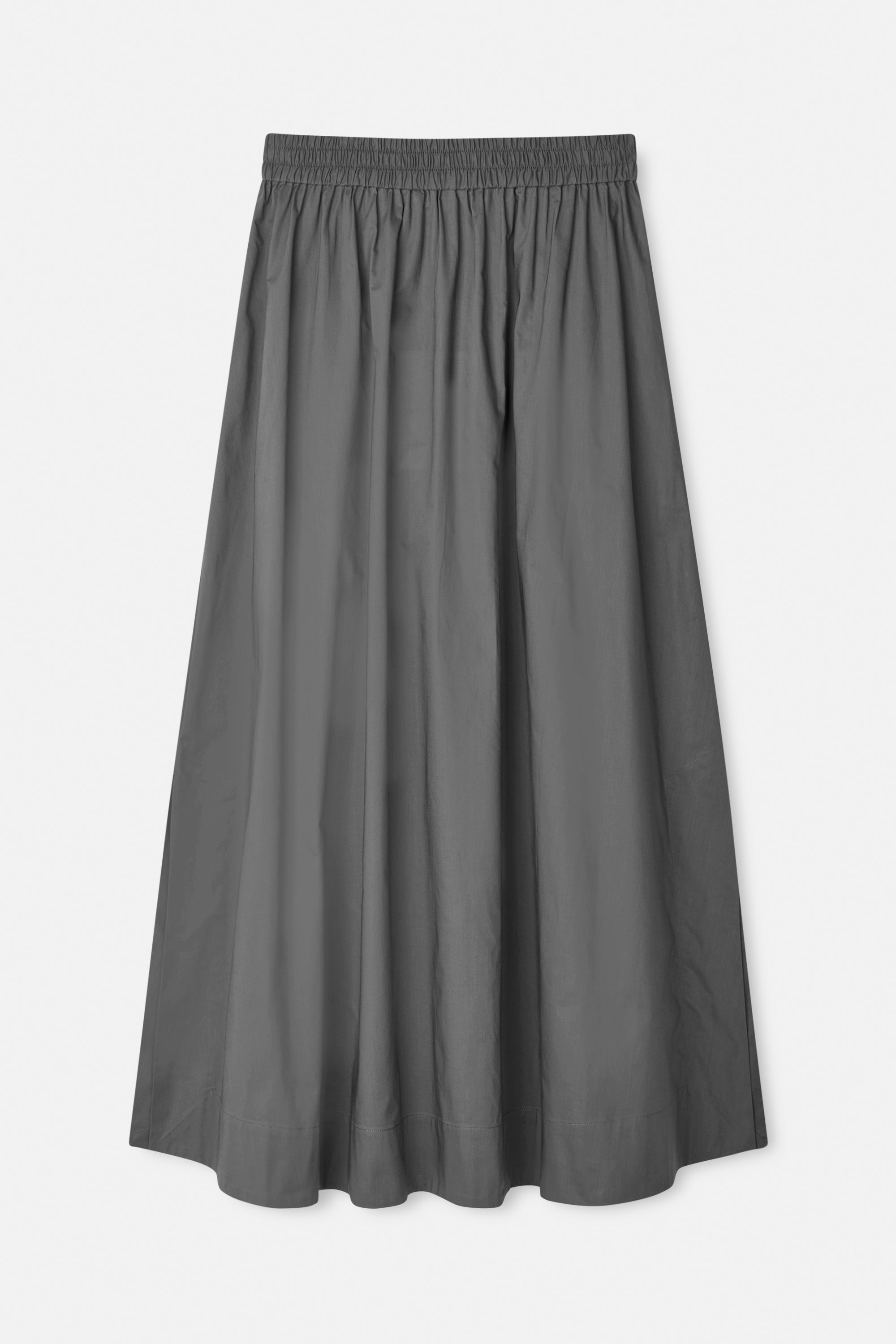 Mark Kenly Domino Tan Nasha Sheer Cotton Organic Skirts ANTRACIT