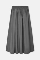Mark Kenly Domino Tan Nasha Sheer Cotton Organic Skirts ANTRACIT