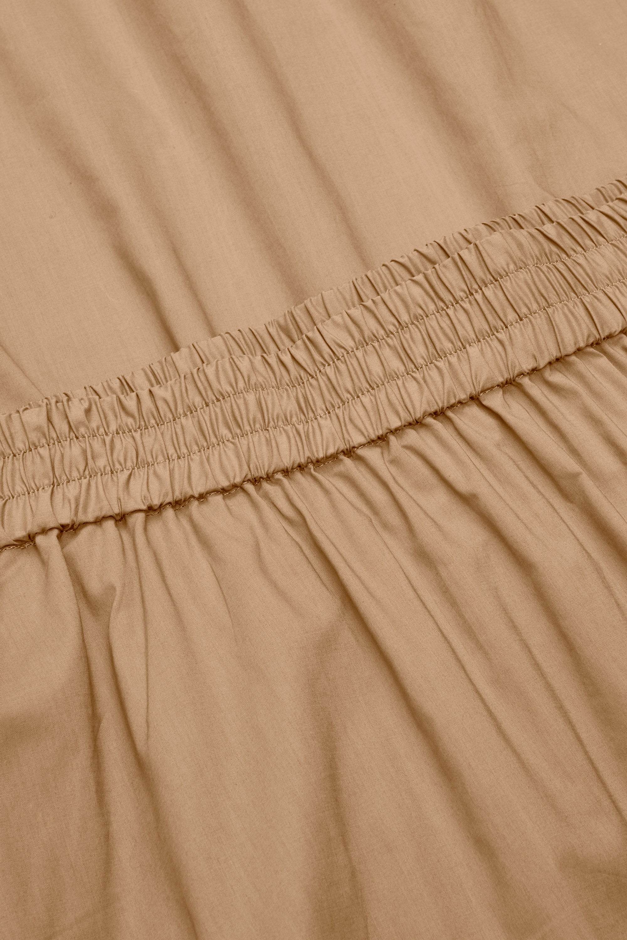 Mark Kenly Domino Tan Nasha Sheer Cotton Organic Skirts TAUPE