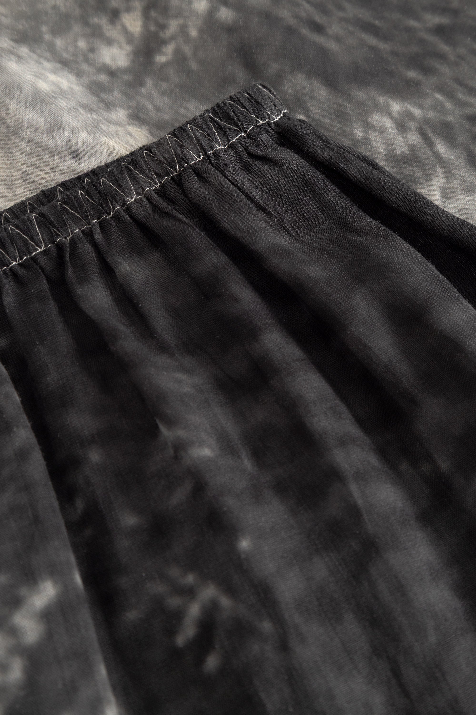 MKDT Studio Nellie Light Ramie Skirts DUST BLOW PRINT