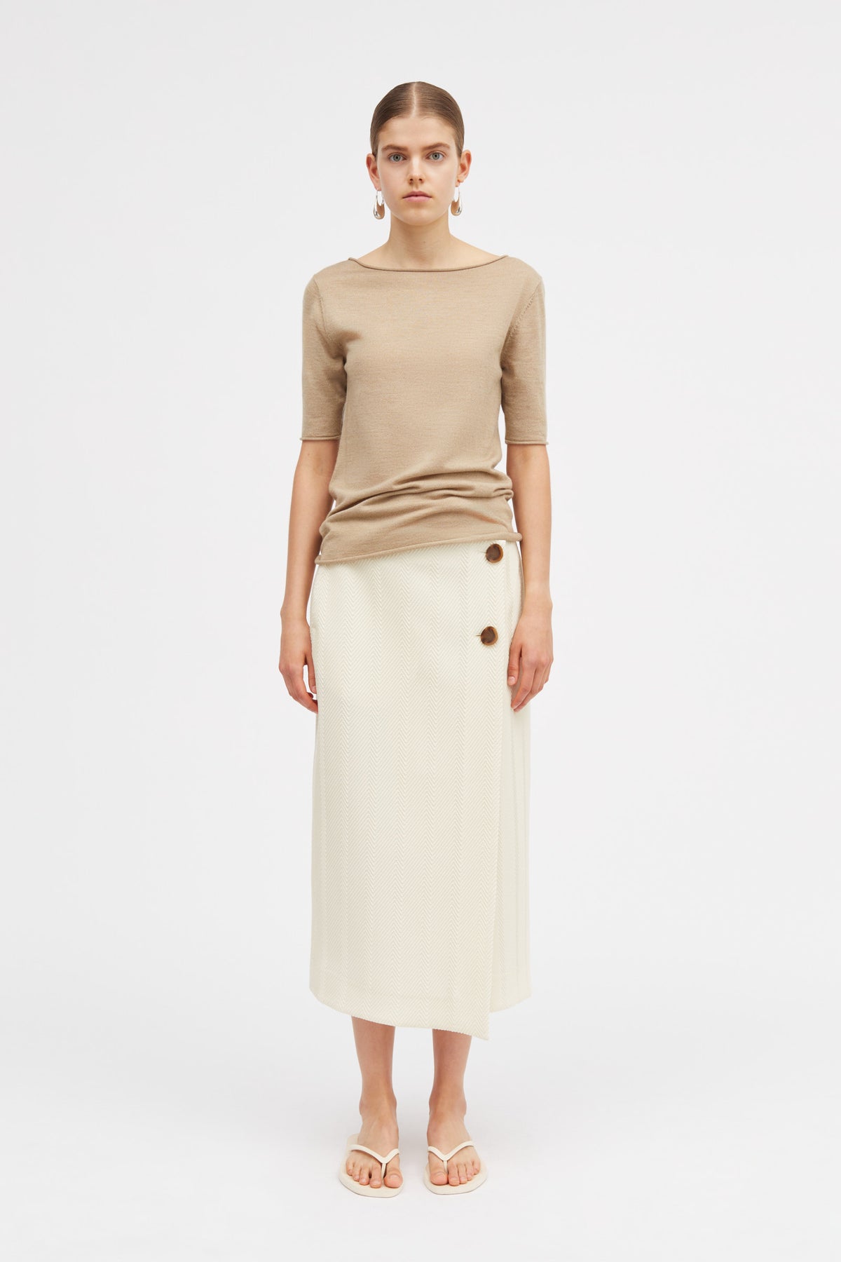 スカート MARK KENLY DOMINO TAN NOELEE SKIRT MARK KENLY DOMINO TAN NOELEE SKIRT