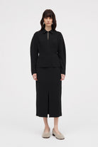MKDT Studio Nishka Crepe Georgette Skirts BLACK
