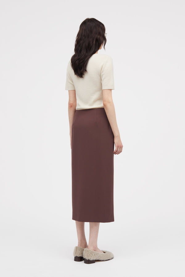 Nishka Skirt Burgundy