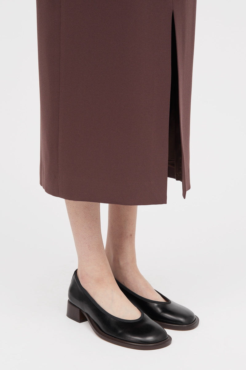 Nishka Skirt Burgundy