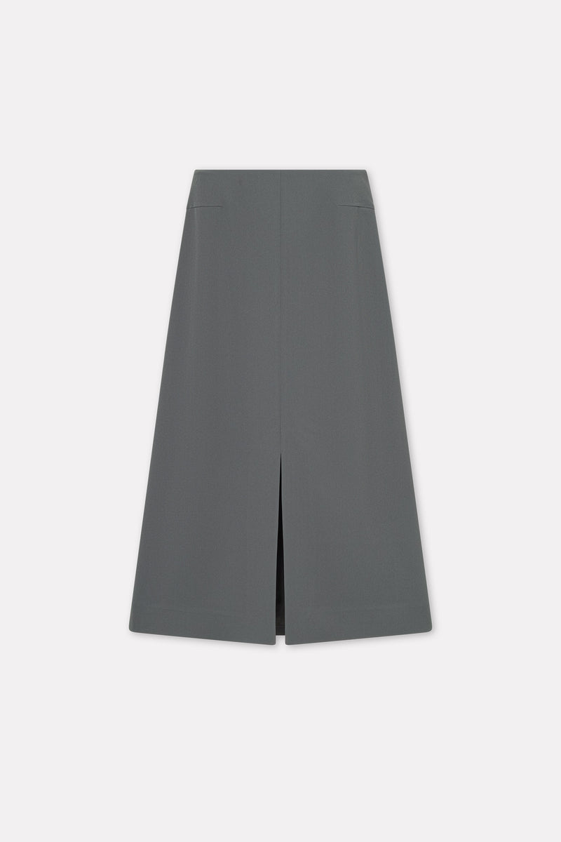 MKDT Studio Nora Crepe Georgette Skirts ANTHRACIT