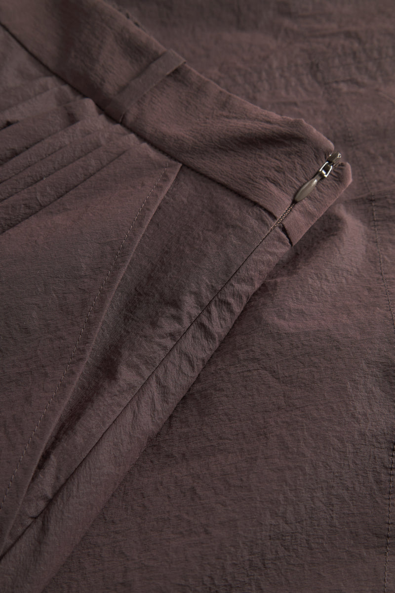 MKDT Studio Novo Crisp Tech Shirts DEEP BROWN