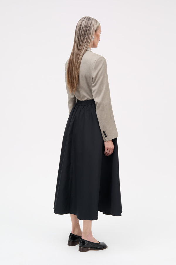 MKDT Studio Novo Mkdt Signaturepoplin Skirts BLACK