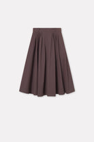 MKDT Studio Novo Skirt Shirts DEEP BROWN
