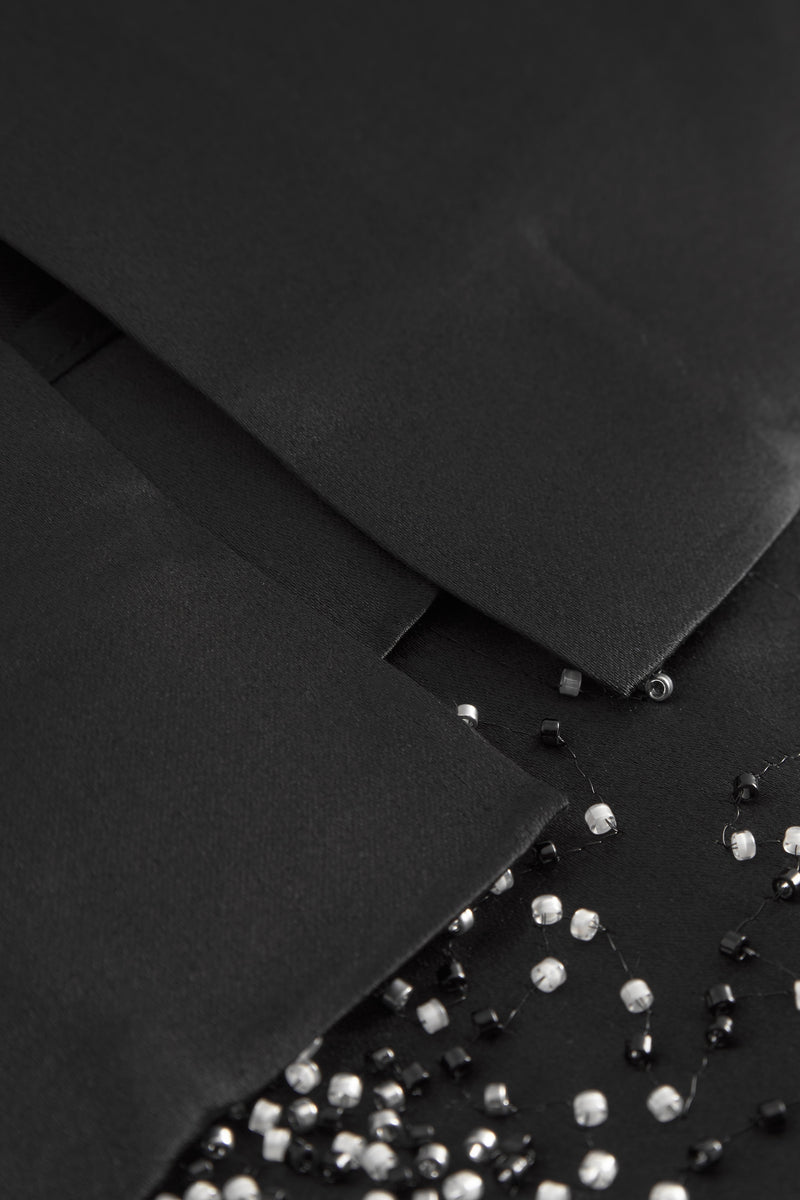 MKDT Studio Nuri-atelier Silk Skirts BLACK