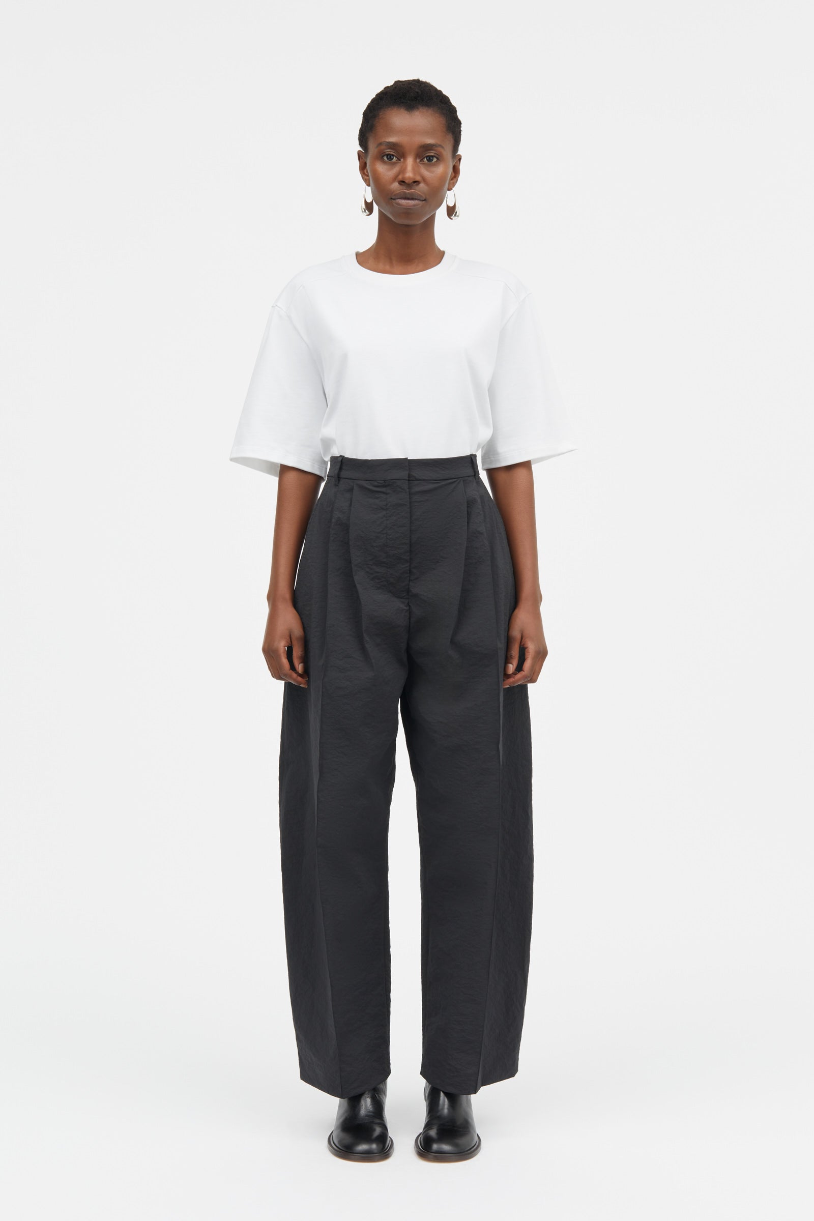 MKDT Studio PALOMA CRISP TECH Pants BLACK