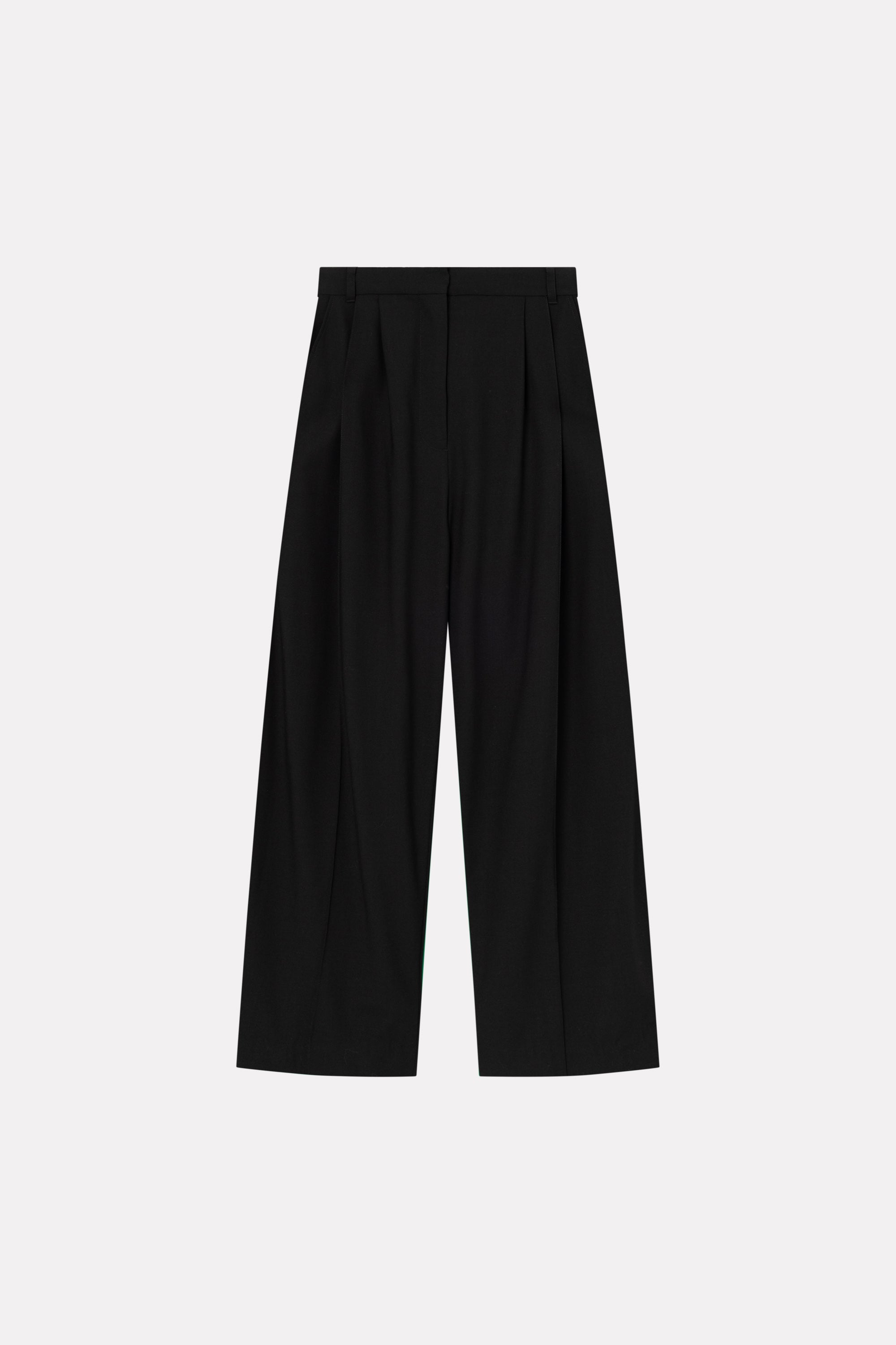 MKDT Studio PALOMA TRANSEASONAL WOOL Pants BLACK