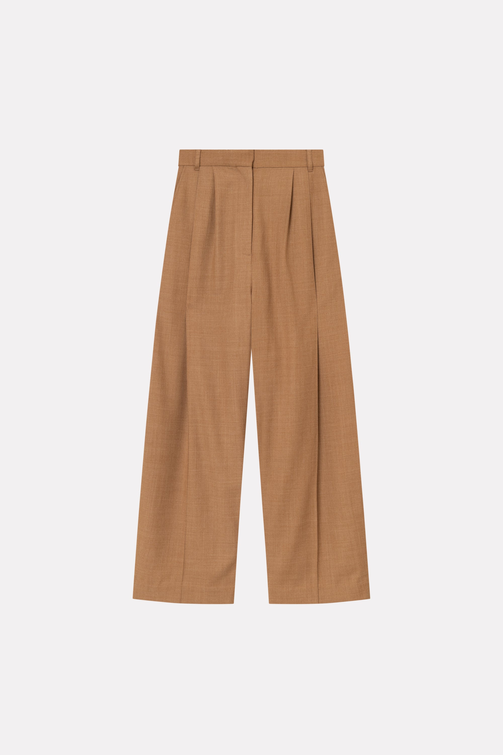 MKDT Studio PALOMA TRANSEASONAL WOOL Pants PRALINE