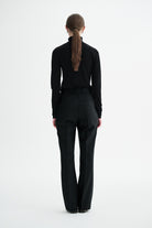 MKDT Studio PATRINA ECO WOOL TWILL Pants BLACK