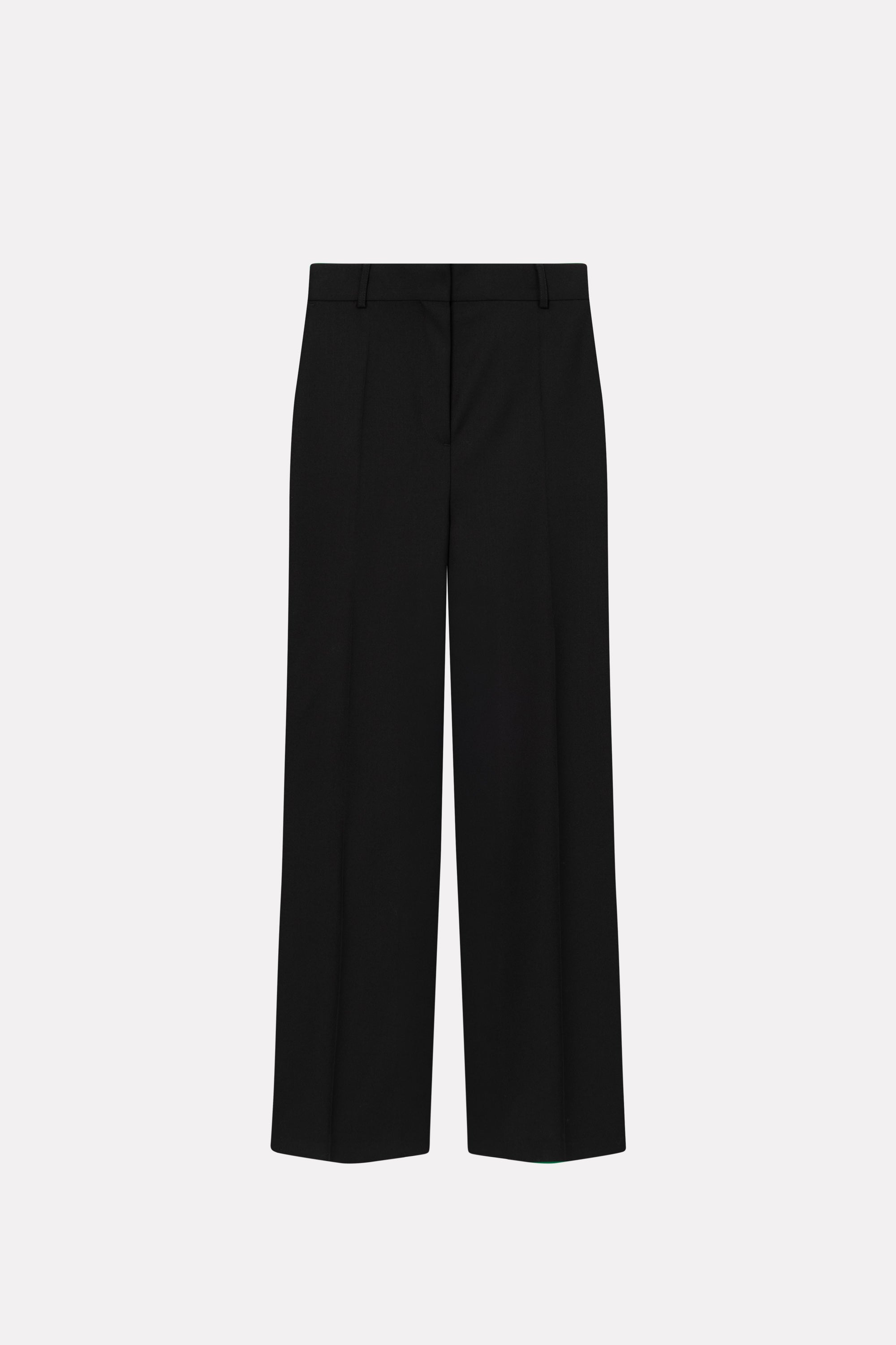 MKDT Studio PATRINA ECO WOOL TWILL Pants BLACK