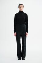 MKDT Studio PATRINA ECO WOOL TWILL Pants BLACK
