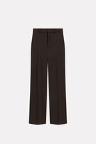 MKDT Studio PATRINA ECO WOOL TWILL Pants BROWN