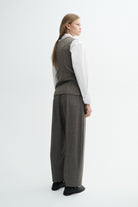 MKDT Studio PAVOT TRANSEASONAL WOOL Pants MINK